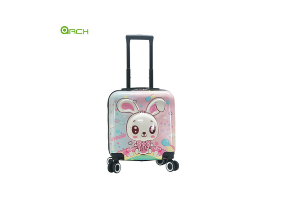 Fabricante ABS + PC equipaje de lado duro para niños con estilo conejo