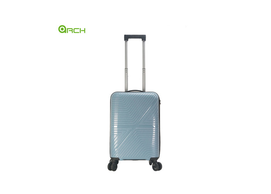 Precio de fábrica PP equipaje de viaje con ruedas de doble girador