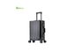 19.5&quot; maleta de aluminio equipaje de lado duro con ruedas dobles