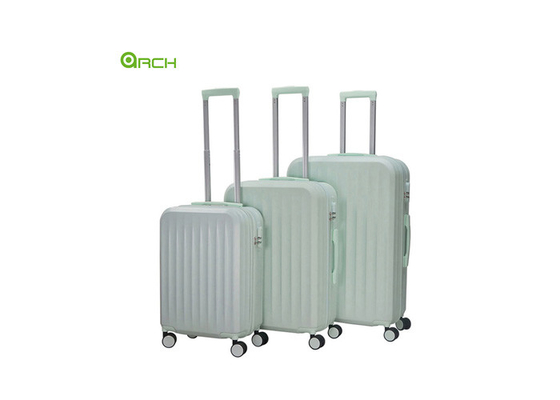 Precio de fábrica ABS equipaje de viaje de lado duro con ruedas de doble girador