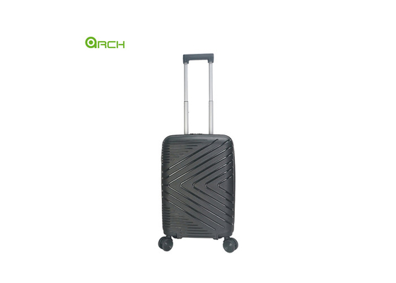 Precio de fábrica PP equipaje de carruaje de viaje con ruedas de doble giro