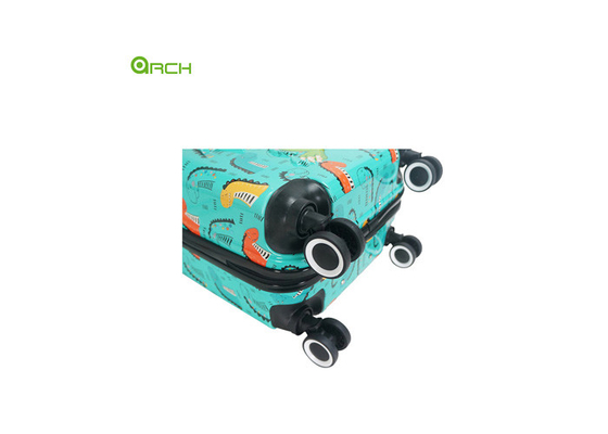 Fabricante ABS+PC equipaje de lado duro para niños con estilo dragón