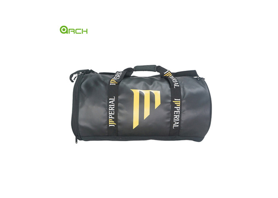 Bolso de gimnasia de PU barato con un bolsillo de zapatos de un lado