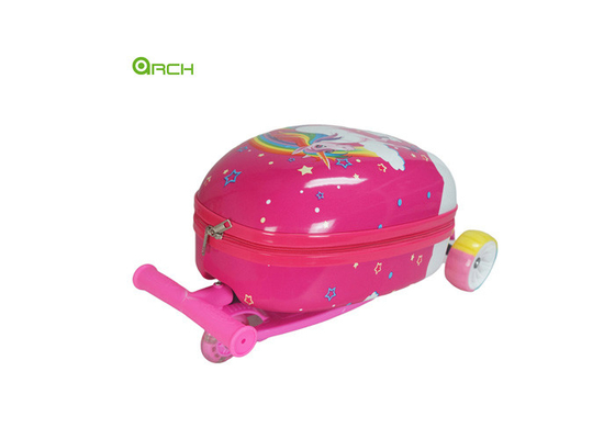 Bolsa de niños equipaje de lado duro con scooter