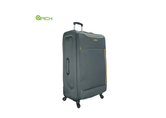 Cheap Spinner wheels Travel Trolley Soft Sided Luggage con dos bolsillos delanteros