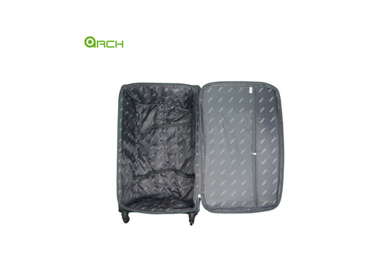 Cheap Spinner wheels Travel Trolley Soft Sided Luggage con dos bolsillos delanteros