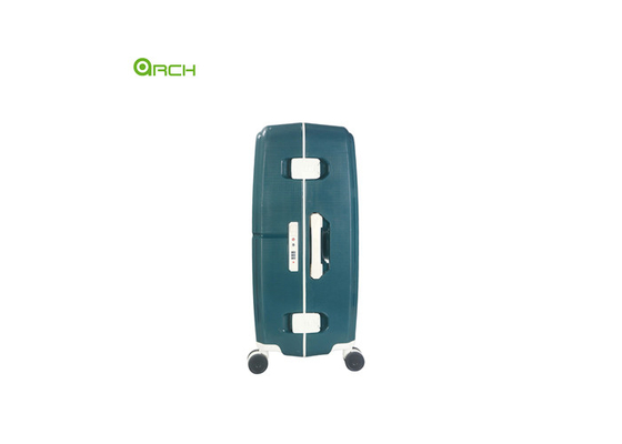 Fabricante PP Trolley equipaje de viaje de lado duro con ruedas de doble girador