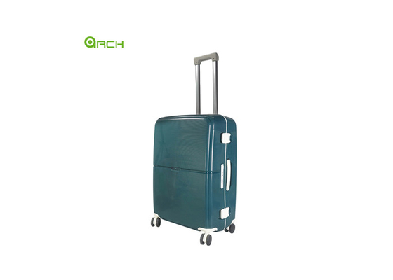 Fabricante PP Trolley equipaje de viaje de lado duro con ruedas de doble girador