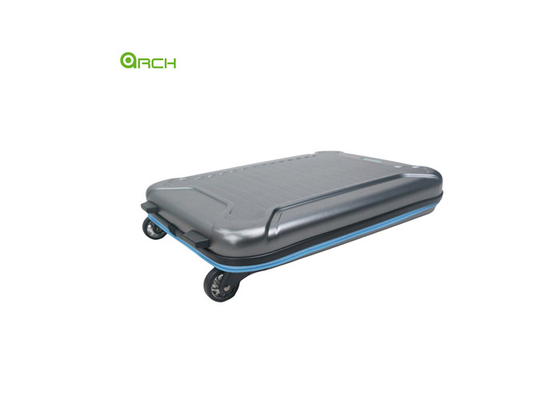 Fabricante maleta plegable ABS+PC Tranvía de viaje equipaje de lado duro con ruedas de patinaje