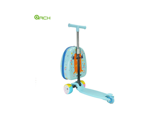 Precio de fábrica KIDS Trolley equipaje de lado duro con scooter