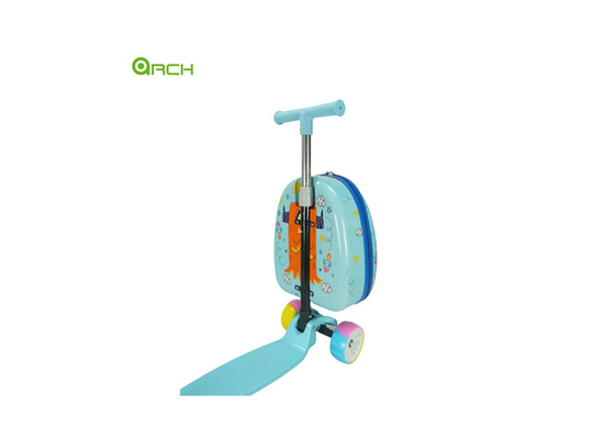 Precio de fábrica KIDS Trolley equipaje de lado duro con scooter