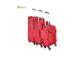 Carretilla Eco Carry On Luggage amistoso del viaje de la tapicería de 4 ruedas