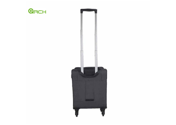 Bolso impermeable del equipaje de Underseat de la carretilla con las ruedas del hilandero